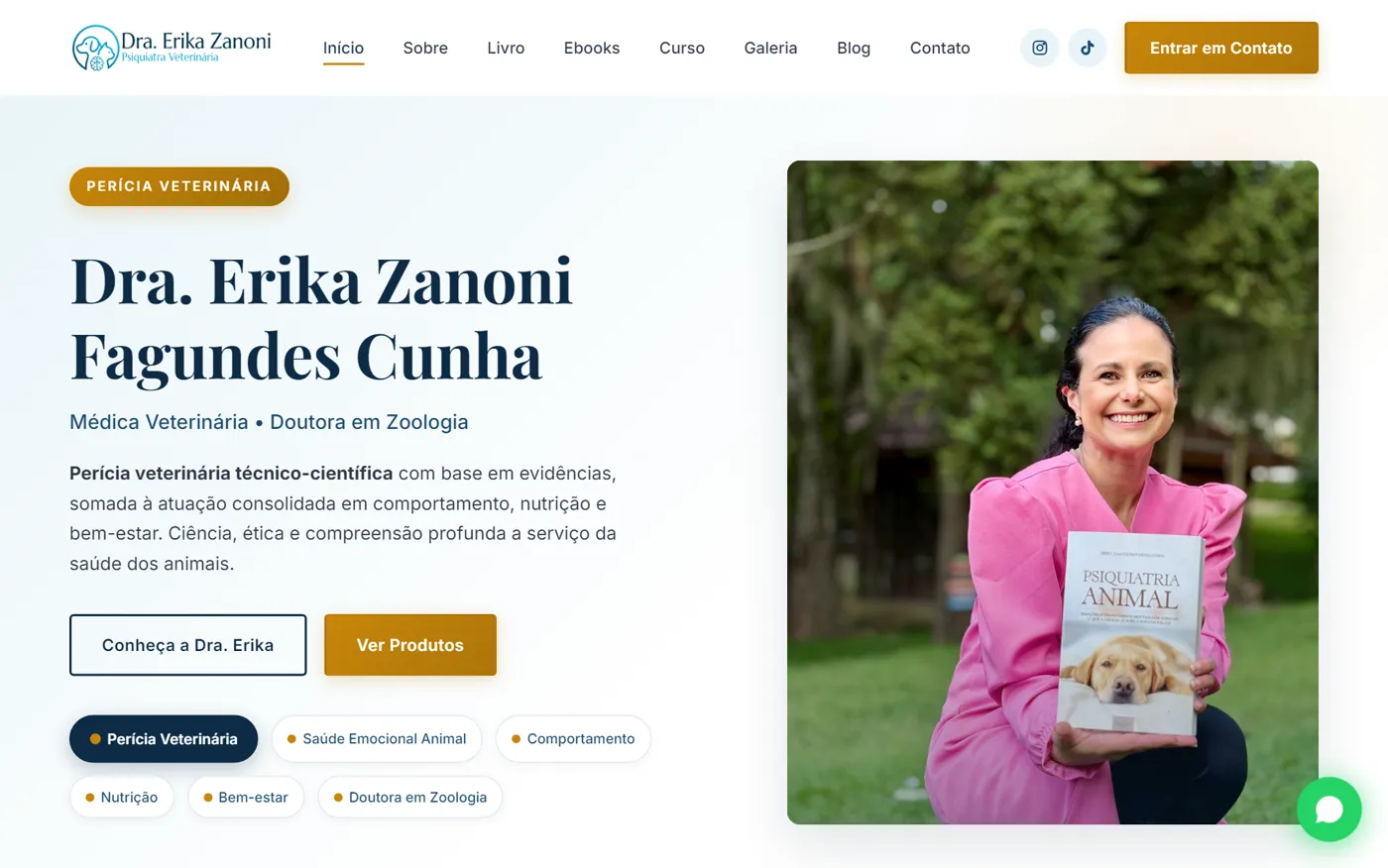 Site da Dra. Erika Zanoni